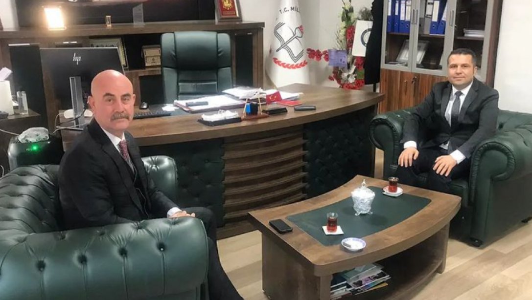İlçe Emniyet Müdürümüz Sayın Yusuf CANKURTARAN'ın İade-i Ziyaretti