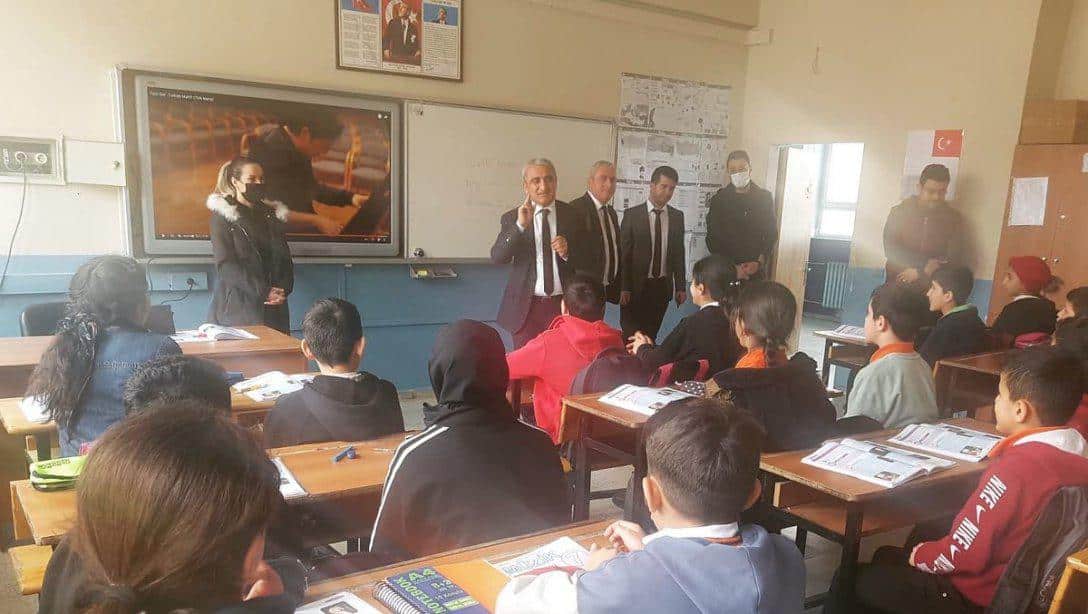 İl Müdürümüz Sayın Bilal GÜR ile Okul Ziyaretlerimiz
